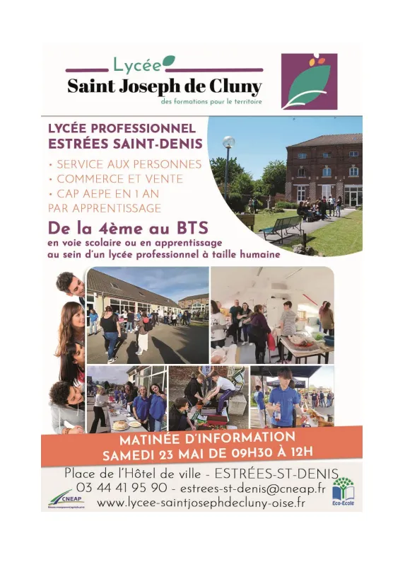 Lire la suite de l'actualité Matinée d&rsquo;information – Lycée Saint Joseph de Cluny