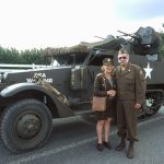 Devant le half track